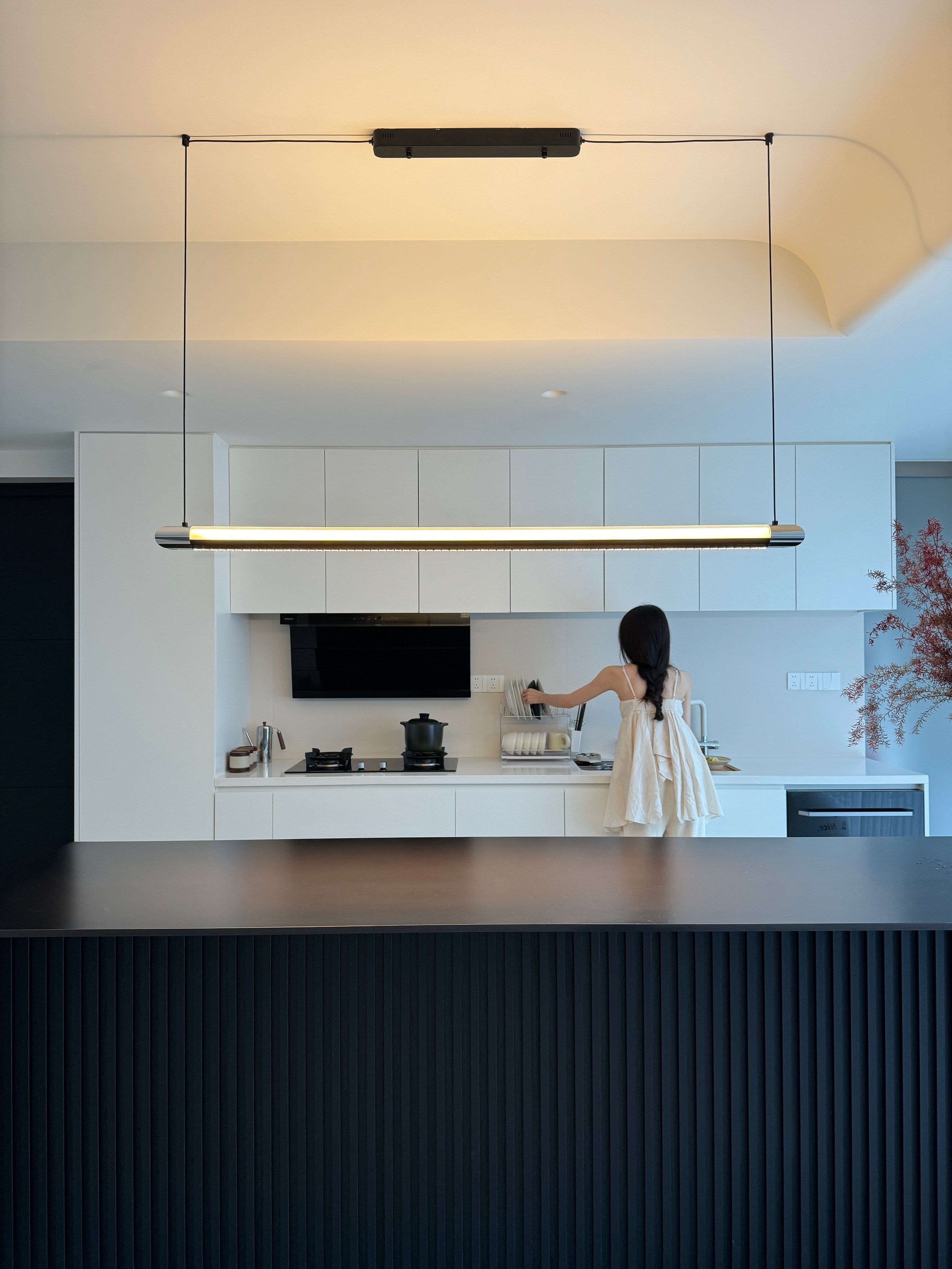 Suspension linéaire WOMO noire - WM3225