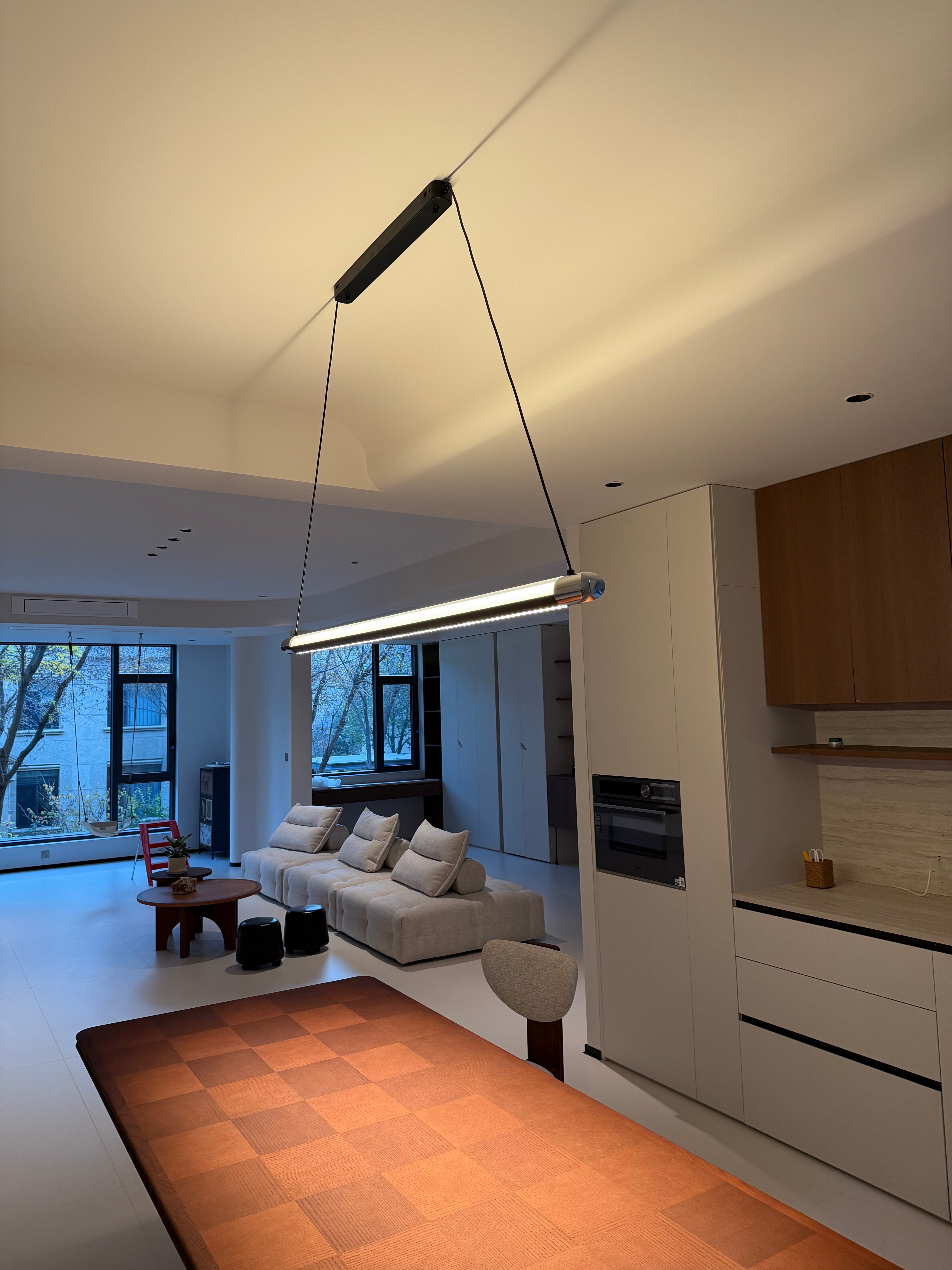 Suspension linéaire WOMO noire - WM3225