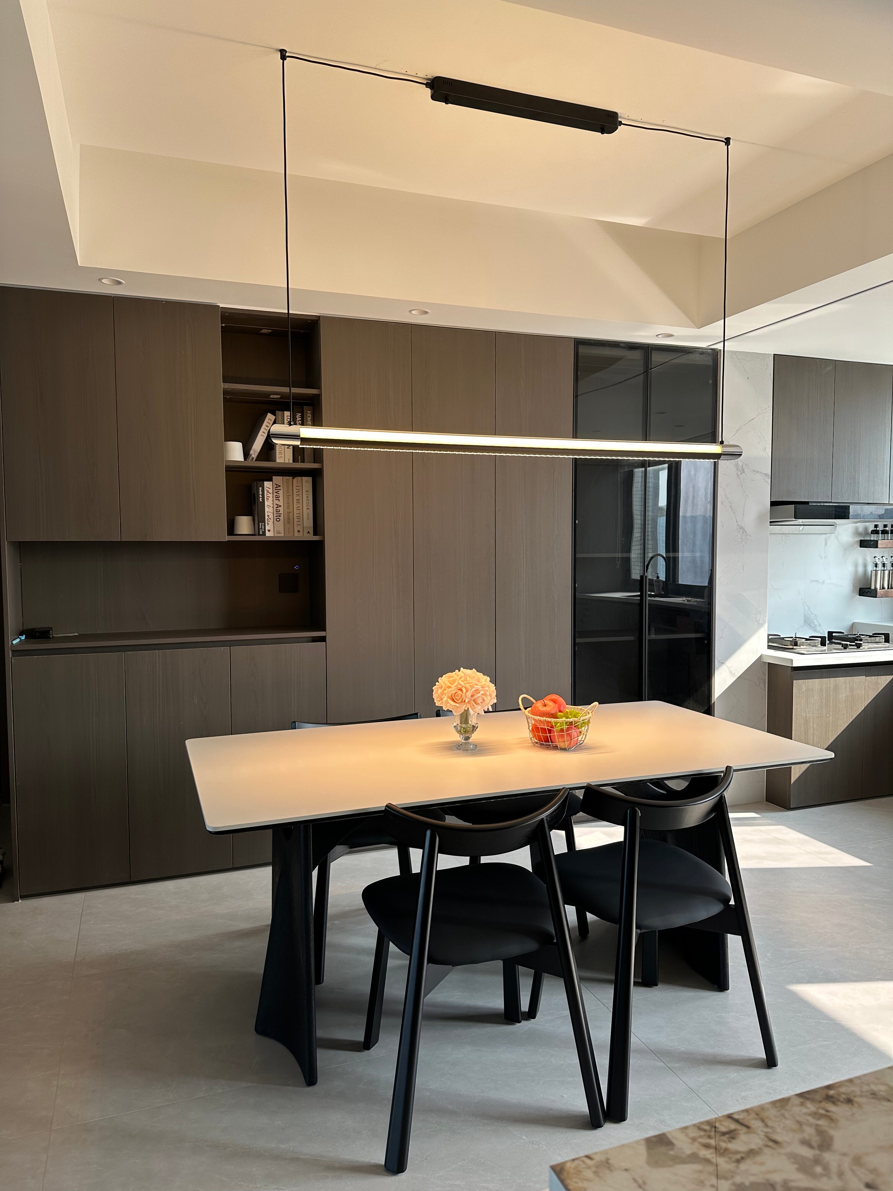 Suspension linéaire WOMO noire - WM3225