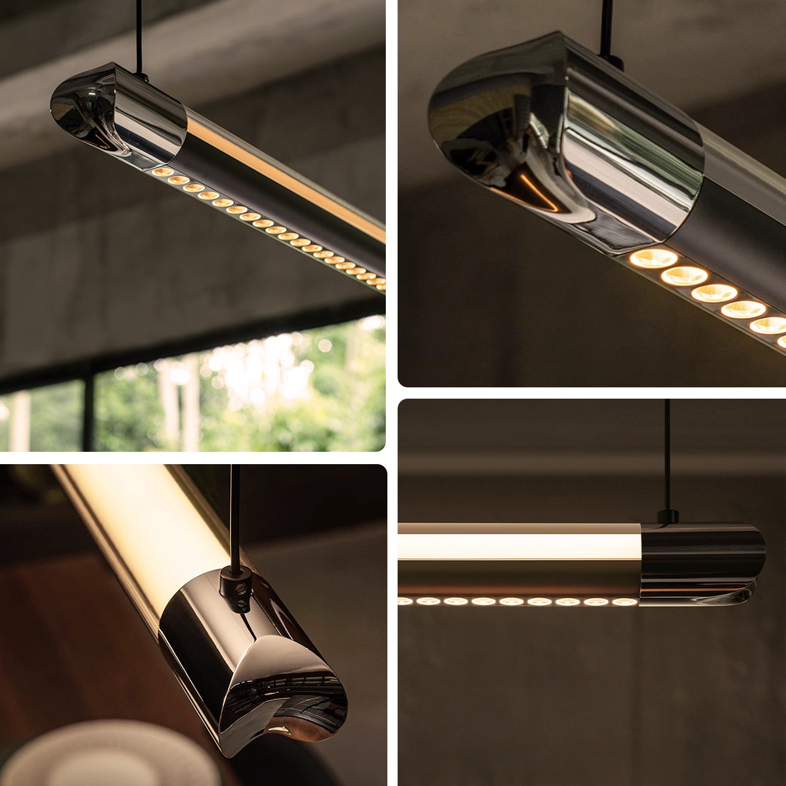 Suspension linéaire WOMO noire - WM3225
