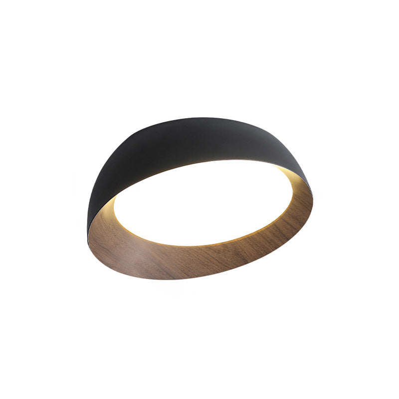 WOMO Asymmetrical Ceiling Light with Wood Grain - WM1016