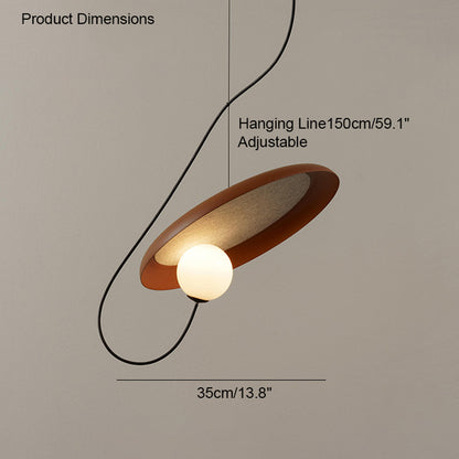 WOMO Acoustic Disc Pendant Light-WM2080