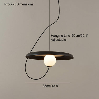 WOMO Acoustic Disc Pendant Light-WM2080