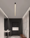 WOMO Lineare LED Deckenleuchte Flur Lang Schmal Metall-WM1003 thumbnail