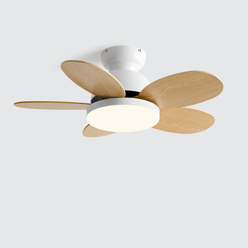 WOMO Scandi Wood Ceiling Fan Lamp-WM5004