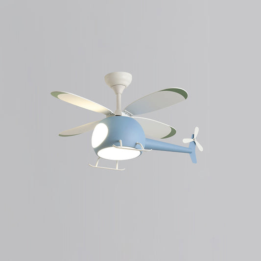 WOMO Airplane Children Ceiling Fan Lamp-WM5007