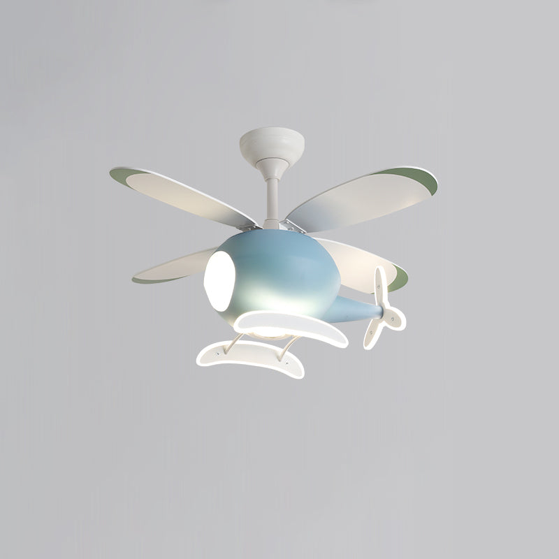 WOMO Flugzeug Kinder Deckenventilator Lampe-WM5007