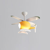 WOMO Flugzeug Kinder Deckenventilator Lampe-WM5007