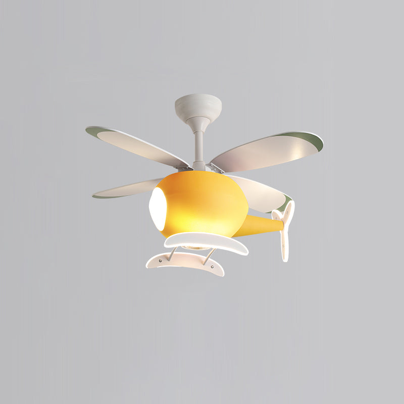 WOMO Flugzeug Kinder Deckenventilator Lampe-WM5007