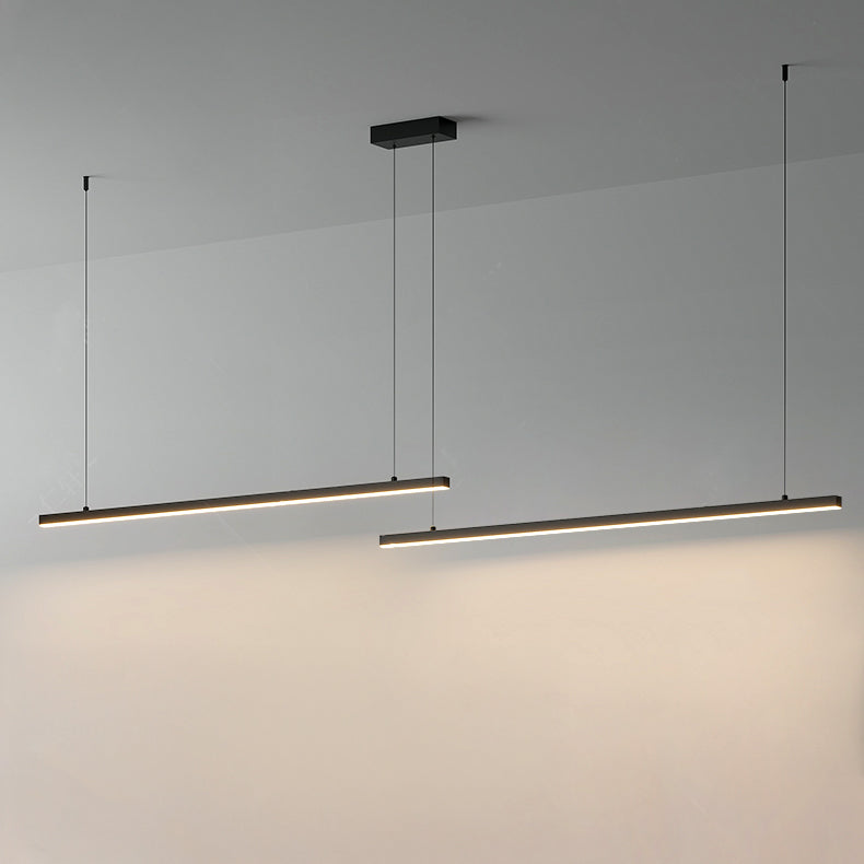 WOMO Länglicher LED Kronleuchter Esstisch Schlicht-WM2011
