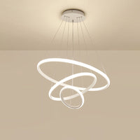 WOMO 3er Kronleuchter LED Ring-WM2006