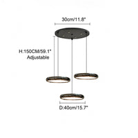 WOMO 3-light Disc Pendant Light-WM2015