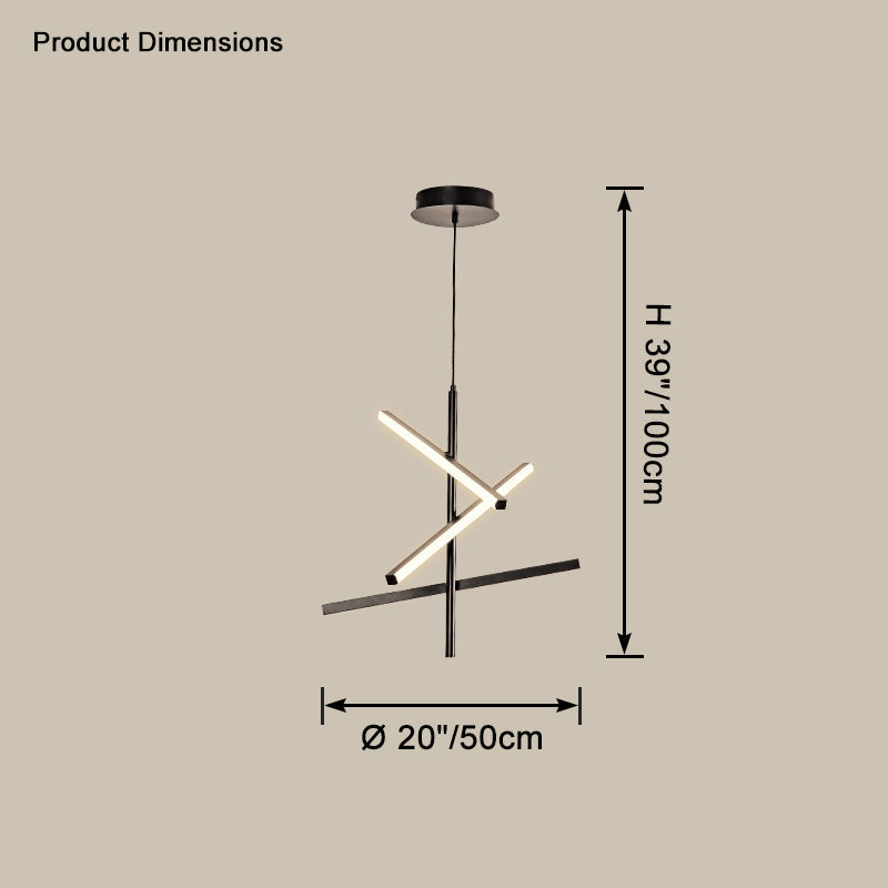 WOMO Multi Light Sticks Kronleuchter-WM2640