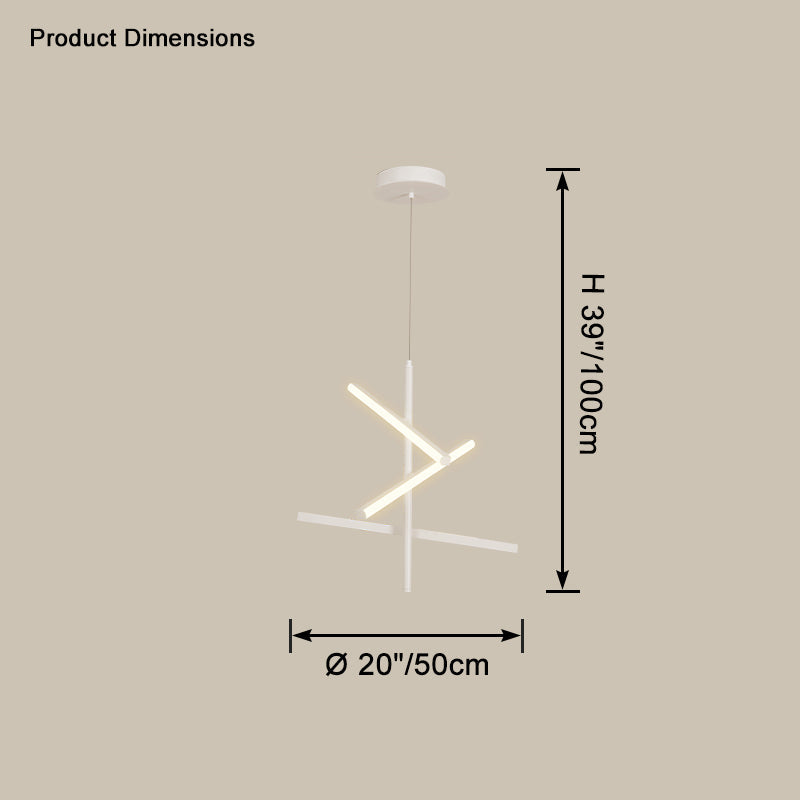 WOMO Multi Light Sticks Kronleuchter-WM2640
