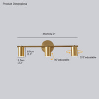 WOMO Applique de salle de bain 3 ampoules pour miroir - WM6039