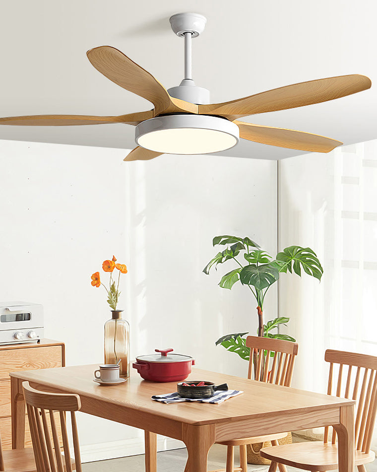 WOMO Scandi Wende-Deckenventilator mit Licht-WM5002