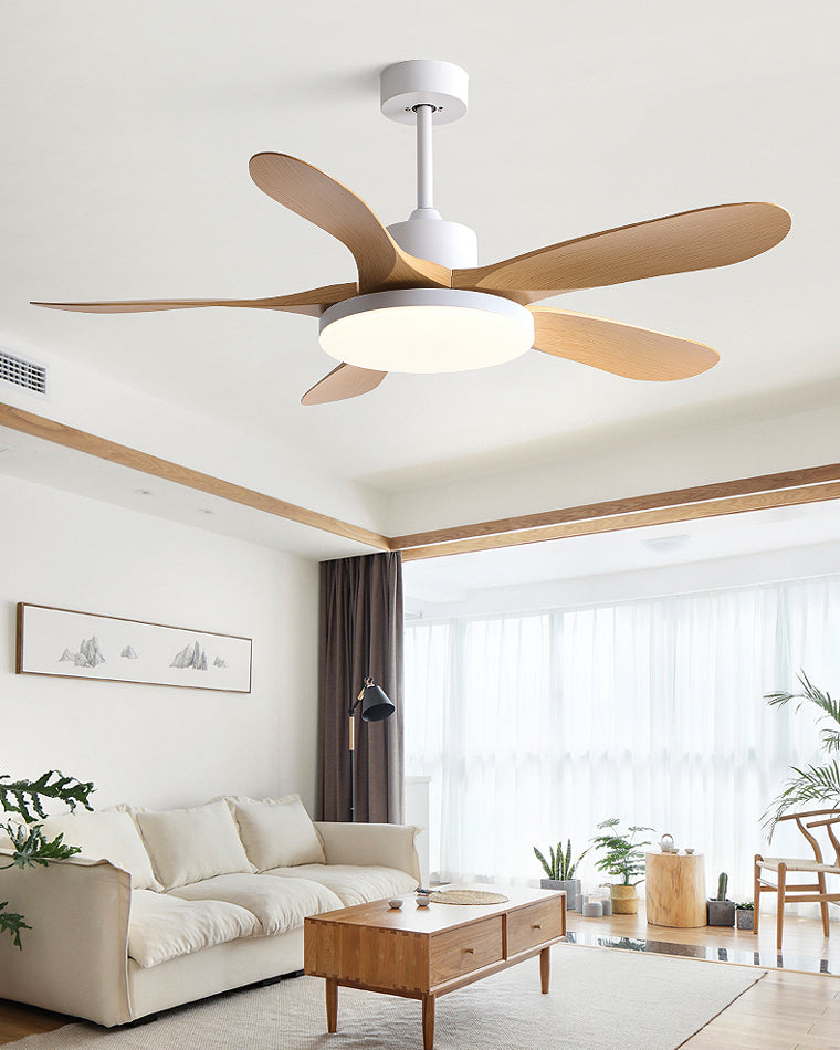 WOMO Scandi Wende-Deckenventilator mit Licht-WM5002