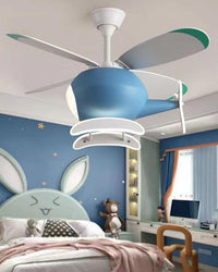 WOMO Flugzeug Kinder Deckenventilator Lampe-WM5007