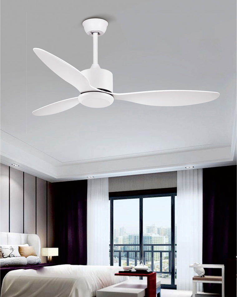 Ventilateur de plafond WOMO à 3 pales avec lampe - WM5006