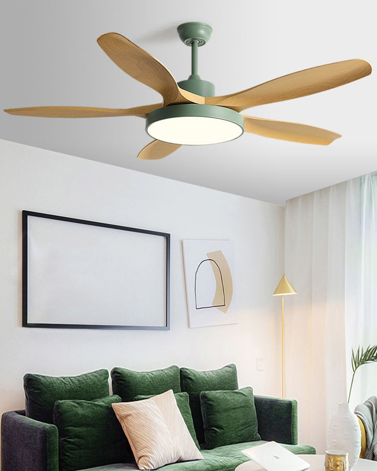 WOMO Scandi Wende-Deckenventilator mit Licht-WM5002