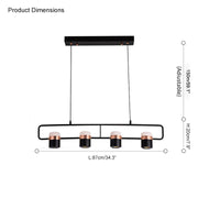 WOMO Suspension linéaire de cuisine WM2019