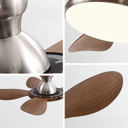 WOMO Low Profile Ceiling Fan with Bright Light - WM5155