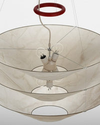 WOMO Layered Cone Rice Paper Pendant Lamp - WM2775