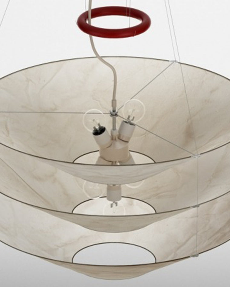 WOMO Couches Conique en papier de riz Suspension-WM2775