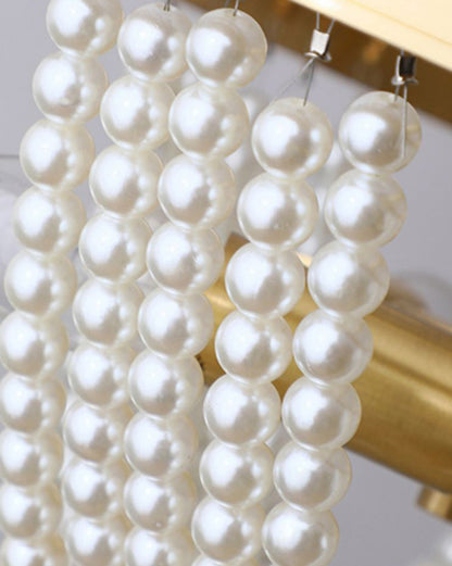 WOMO Pearl Beaded Chandelier-WM2407
