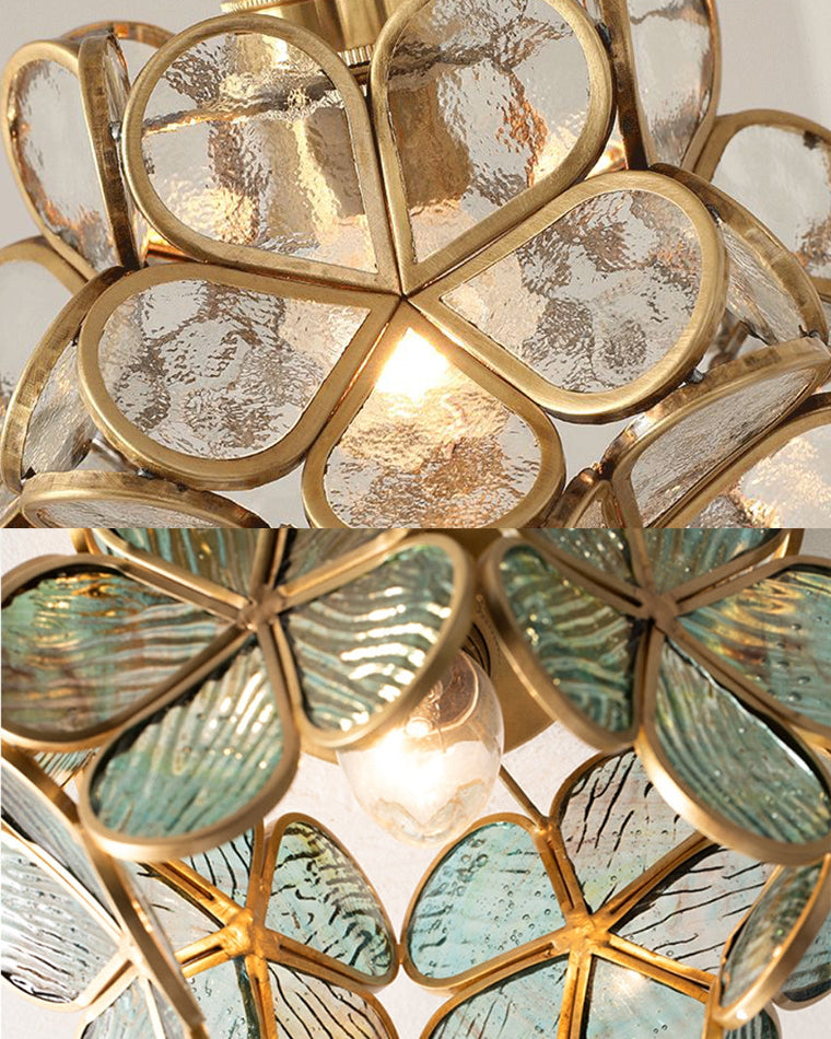 WOMO Tiffany Ceiling Lamp Floral-WM1128
