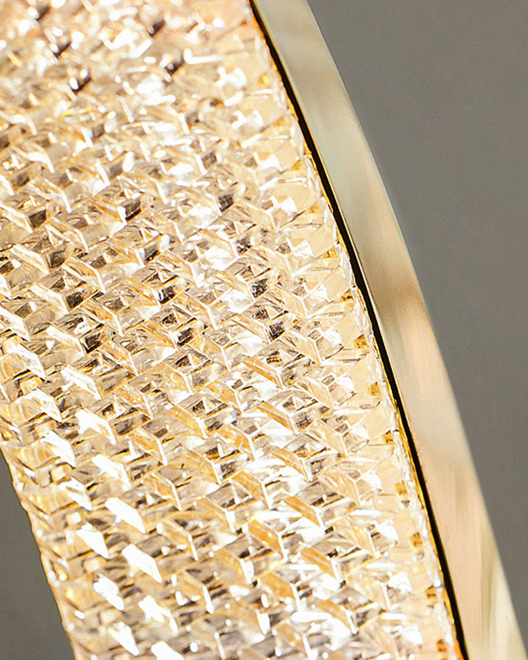 WOMO Gold Ring LED Kronleuchter – WM2795