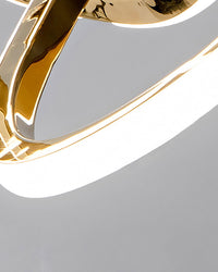 WOMO Lustre en métal doré Cuisine Simple-WM2723