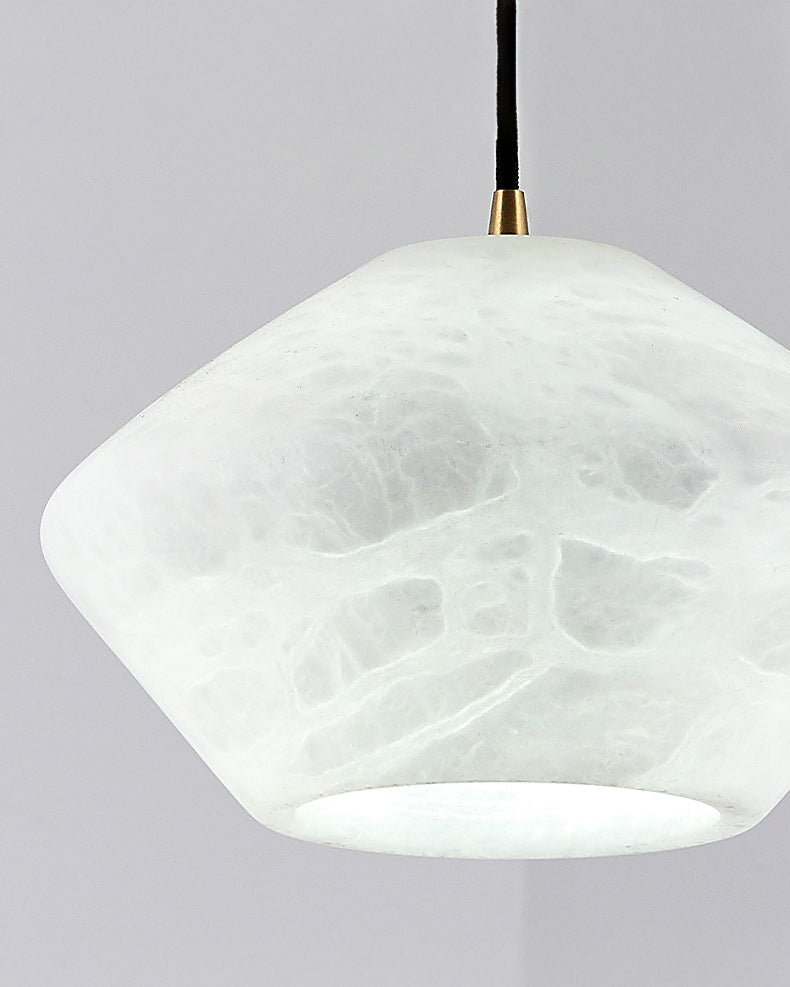 WOMO Fliegende Untertasse Alabaster Pendelleuchte-WM2840