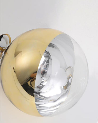 WOMO Gold Chrome Globe Pendant Light-WM2691