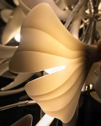 WOMO Ginkgo Long Chandelier-WM2430