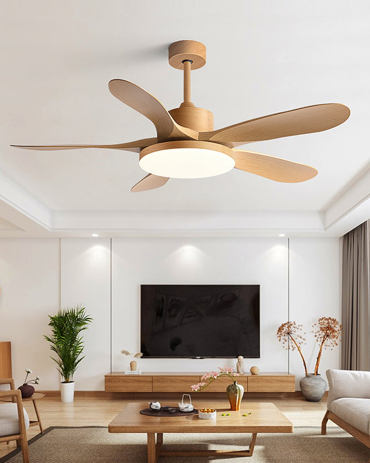 WOMO Scandi Wende-Deckenventilator mit Licht-WM5002