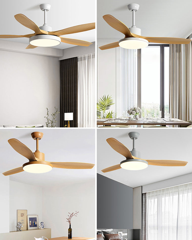 WOMO Scandi Wende-Deckenventilator mit Licht-WM5002