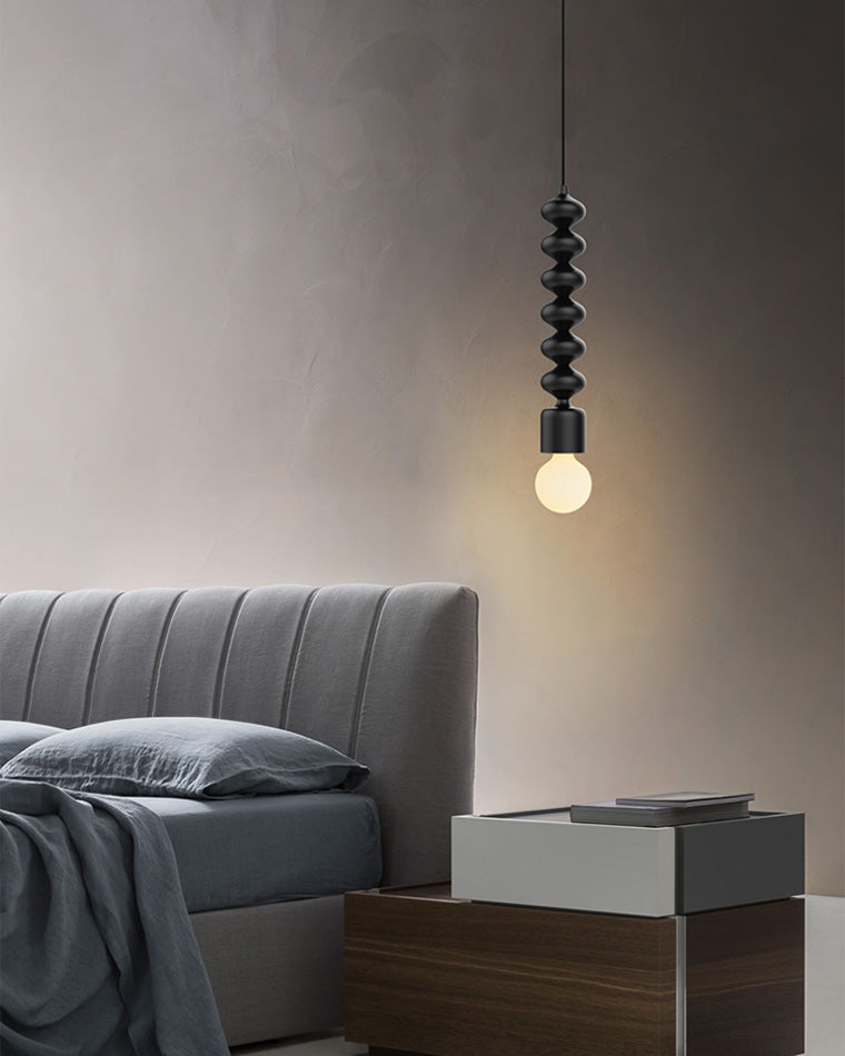 WOMO Bauhaus Perlen Nachttisch Pendelleuchte-WM2133
