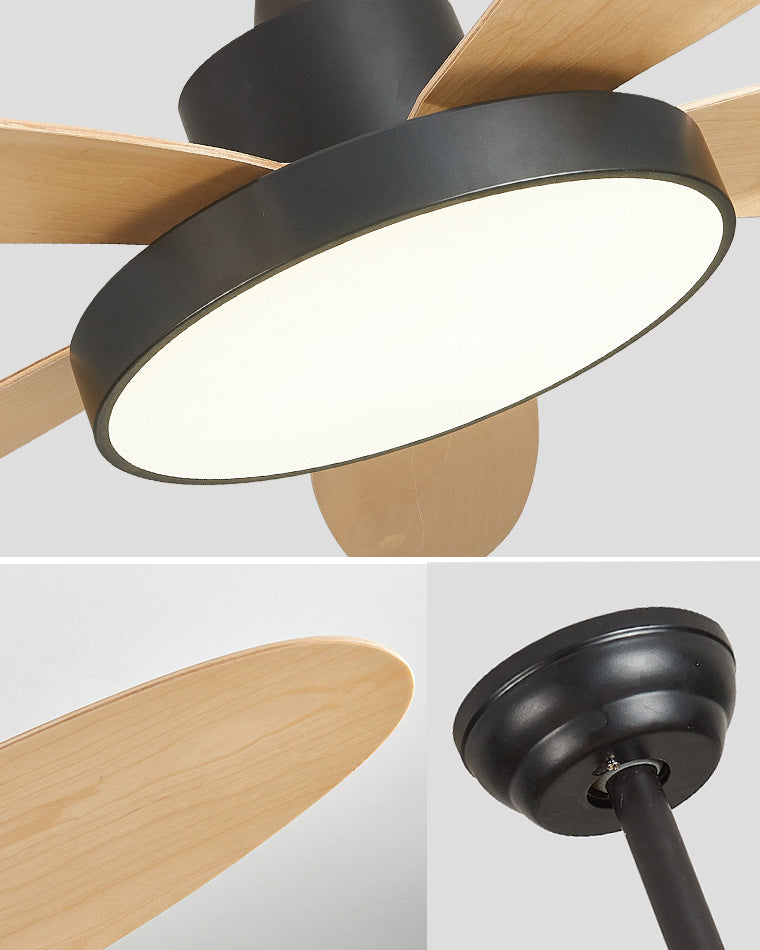WOMO 5-Blatt Moderne Deckenventilator Lampe-WM5131