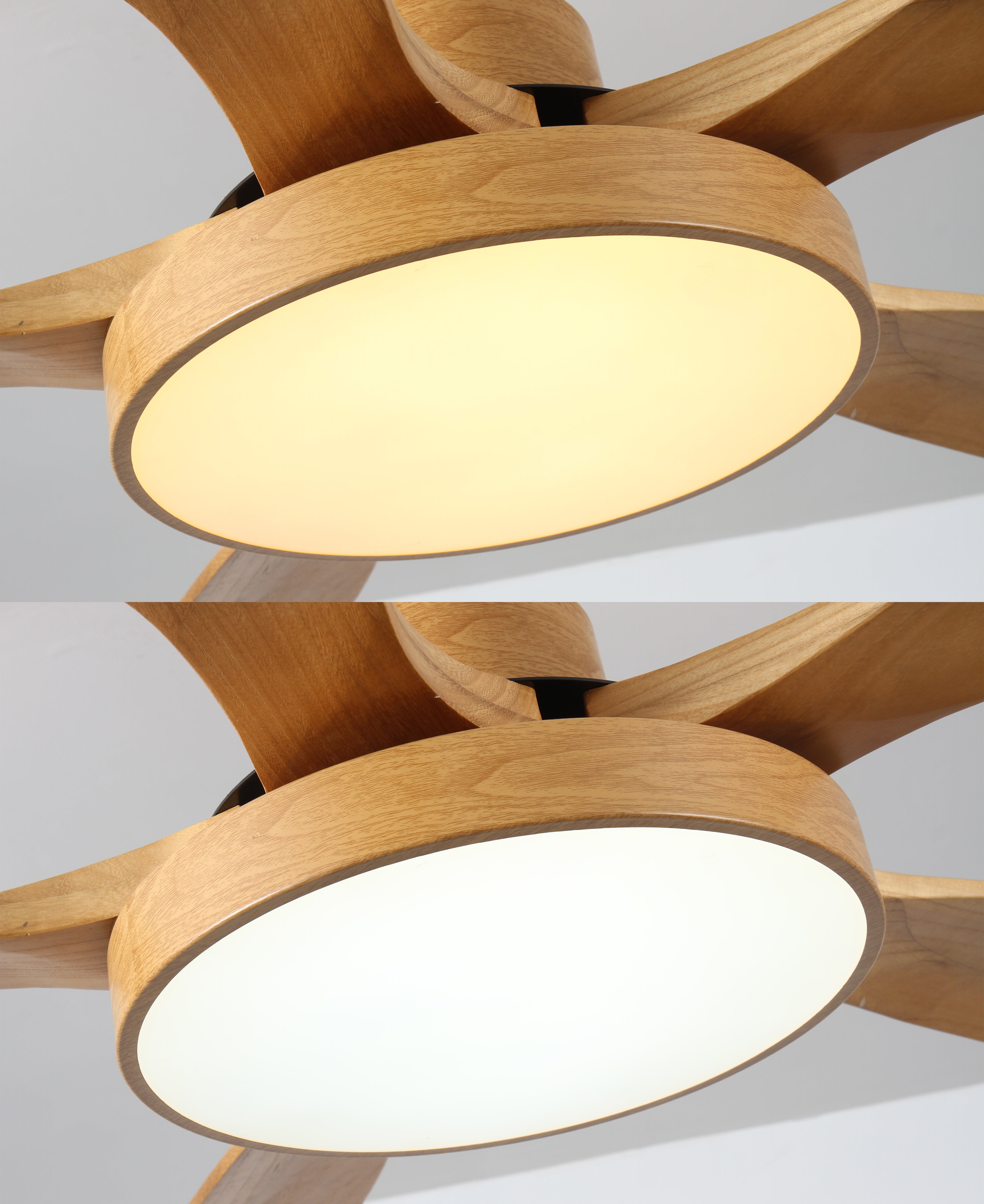 WOMO Scandi Wende-Deckenventilator mit Licht-WM5002