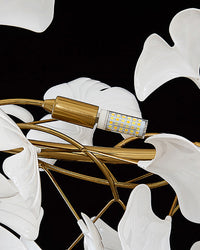 WOMO Gingko Runder Kronleuchter-WM2414