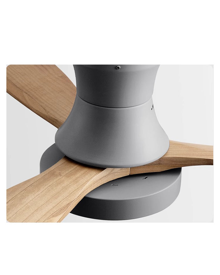 WOMO 3 Holzflügel Deckenventilator Lampe – WM5120