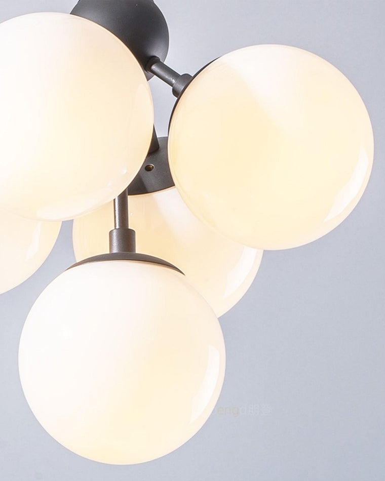 WOMO Sputnik Kronleuchter Wohnzimmer Modern Glas-WM2704