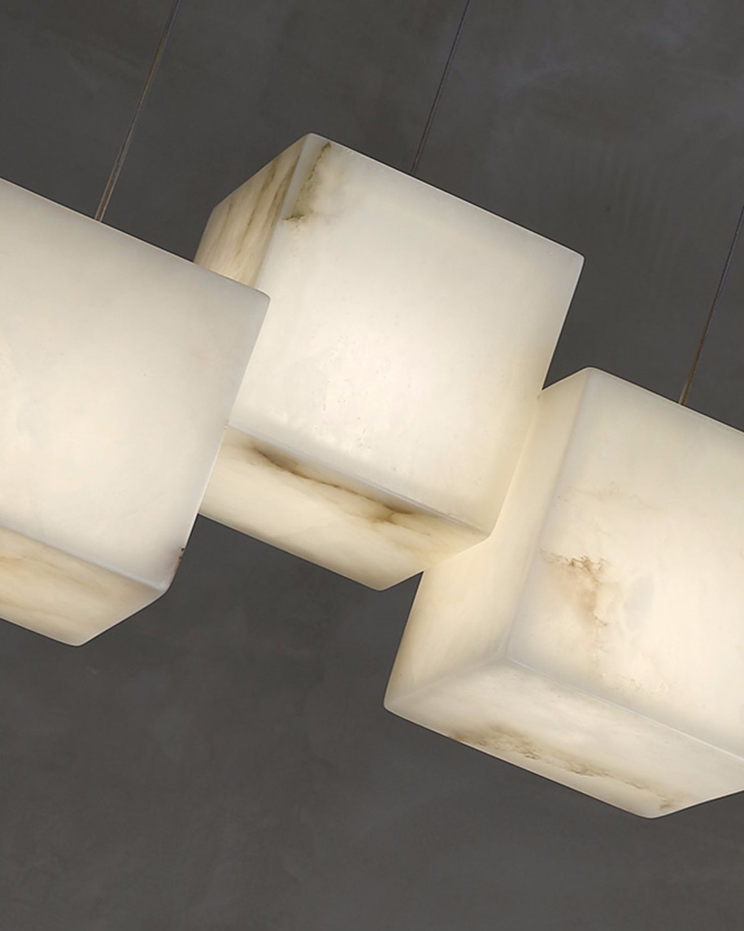 WOMO Cubic Suspension Décalée Albâtre-WM2852