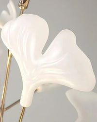 WOMO Keramik-Gingkobaum-Stehlampe-WM7137