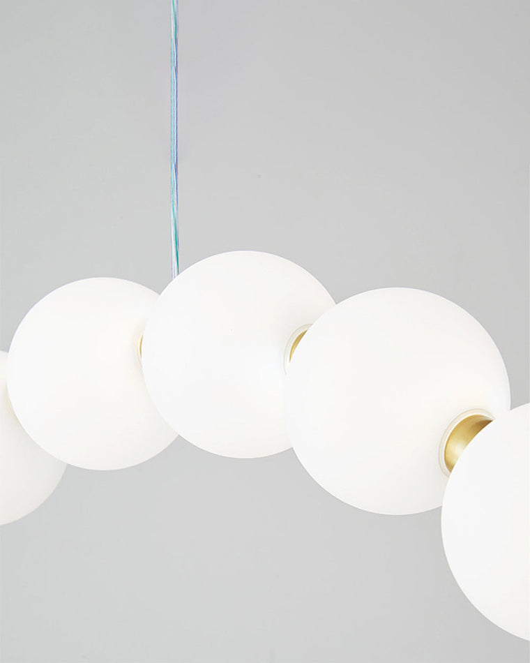 Lustre WOMO Designer Perles pour Salle à Manger Moderne-WM2102d