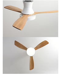 WOMO 3 Wooden Blade Ceiling Fan Lamp – WM5120
