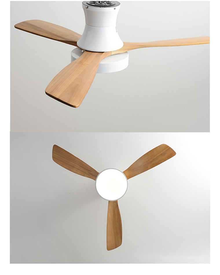 WOMO 3 Holzflügel Deckenventilator Lampe – WM5120