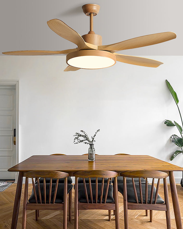 WOMO Scandi Wende-Deckenventilator mit Licht-WM5002