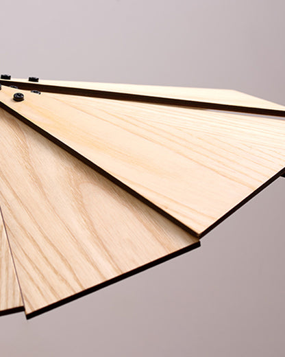 WOMO Petal Wood Pendant Light-WM2525